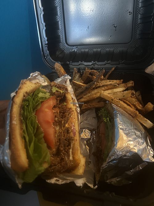 Crispy Gold Sammich   at All Good Things Café in Baltimore