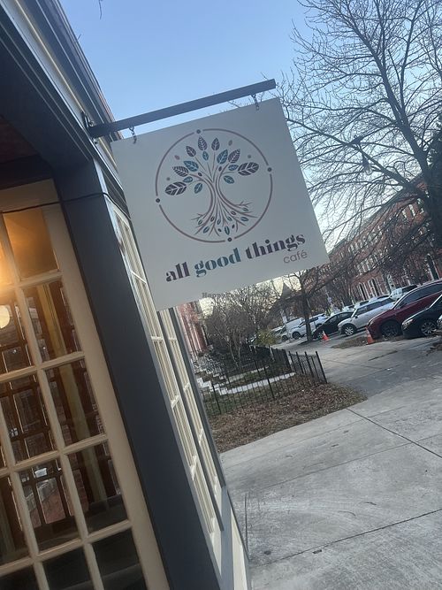   at All Good Things Café in Baltimore