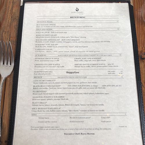 Sanctuary Bistro at Sanctuary Bistro in Charlotte