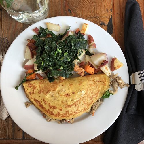 Sanctuary Omelet at Sanctuary Bistro in Charlotte