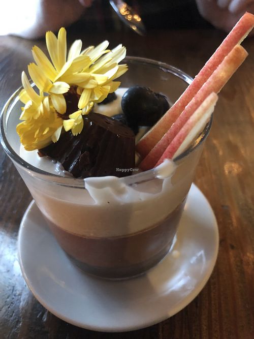 Chocolate mouse  at Sanctuary Bistro in Charlotte