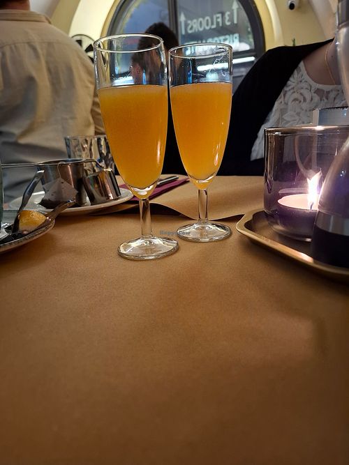 Mimosas at Alforno Focacceria Široká in Hlavní Město Praha