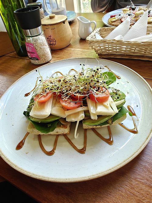 Verde vegano at Restaurante La Valentina Pisaq in Cuzco