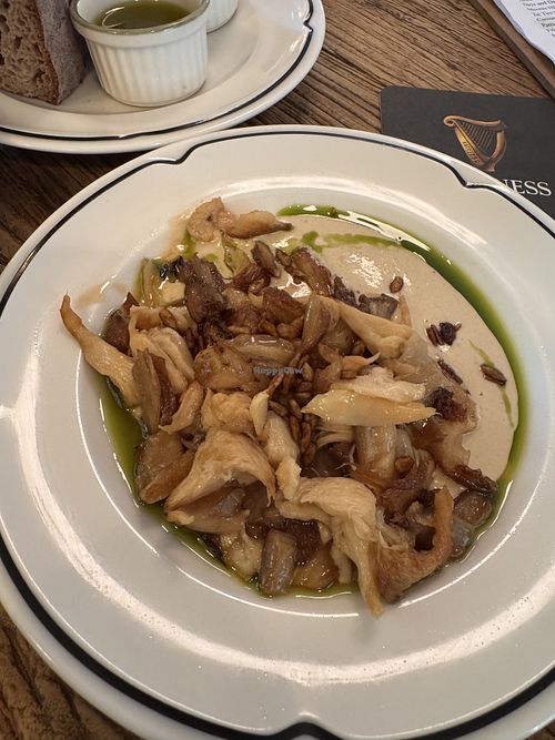 They have cooked and seared the mushrooms very well, a great chef  at Kin Kin Hotel in Kin Kin