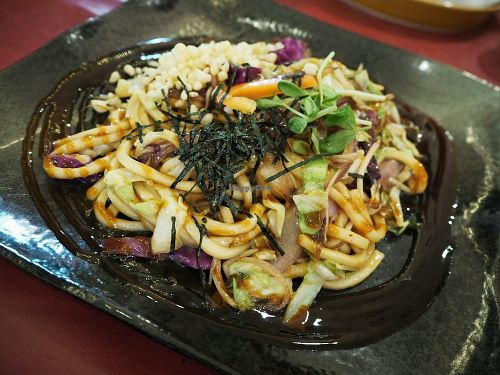 udon noodles at Art Cafe ELK in Hiroshima