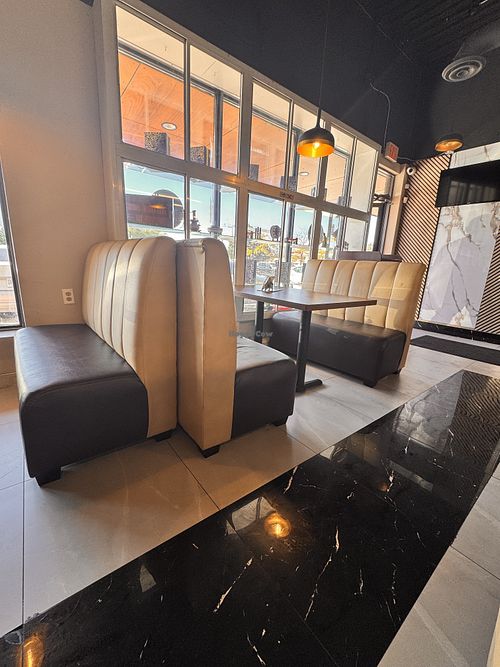 Inside sitting   at Real Punjabi Taste in Brampton