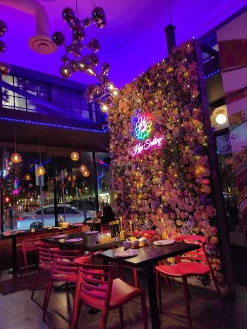 Modern atmosphere at New Thai Elephant in San Mateo