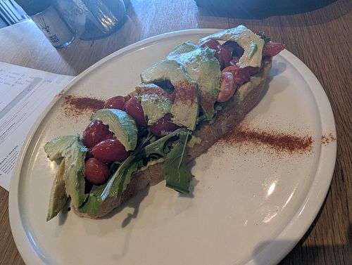 Avocado toast at Bootlegger Woodland Hills Village in Free State