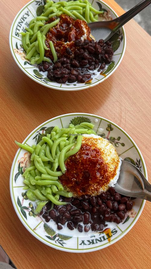 Vegan Durian Chendol  at 99 Old Trees Durian in Singapore
