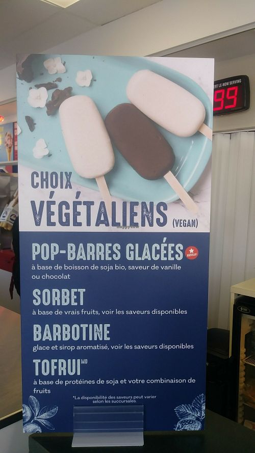 All their vegan offerings! Good stuff! at La Cremiere in Sainte-agathe-des-monts