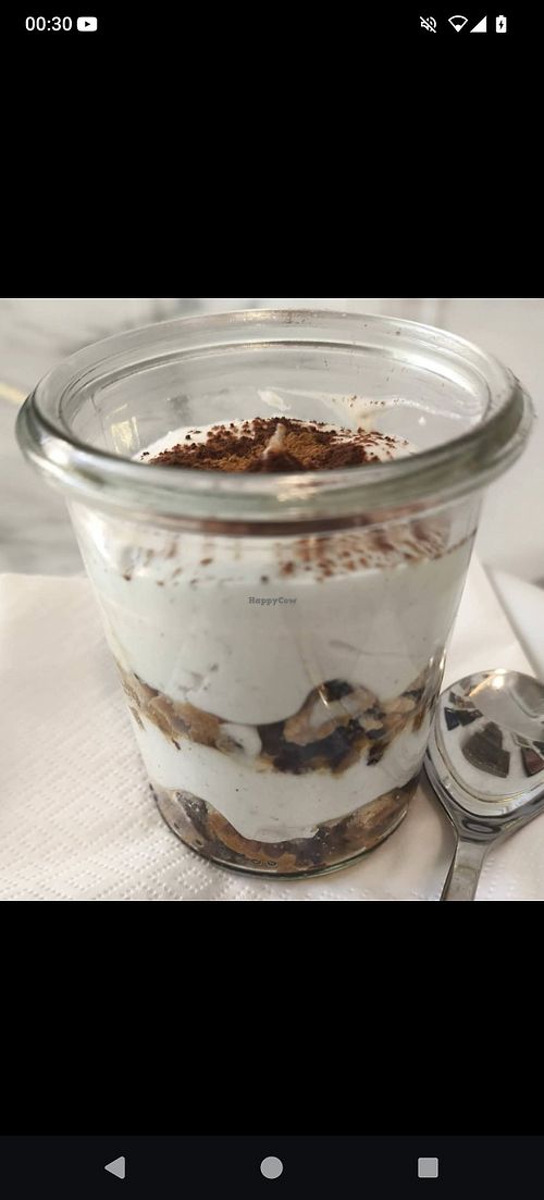 vegan coffee dessert at Cafe Mignon e.U. in Baden