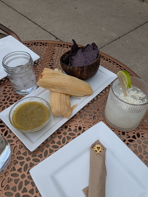 Tamales Appetizer at House of Bogini in Lake Geneva