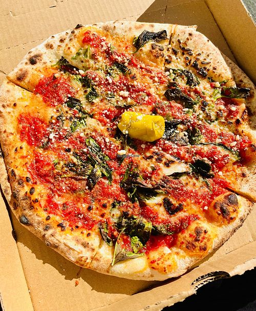 Margherita pizza   at Love Amaro Pizzeria in Fontana