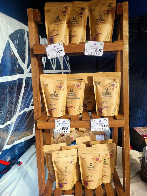 Morsel Adventures Hot Cocoa @ Chester Vegan Market Chester October 2025. at Morsel Adventures in Nottingham