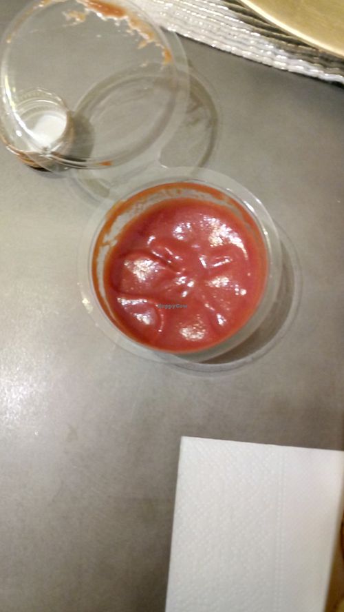 Ketchup at Van Ver Burger Garibaldi in Turin