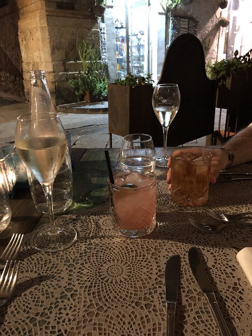 Cocktails  at Moon in Siracusa