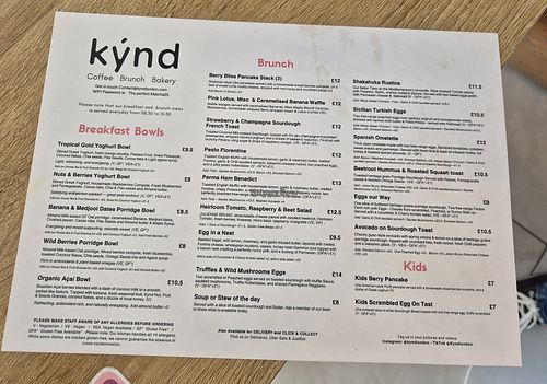  at Kynd London Cafe in London