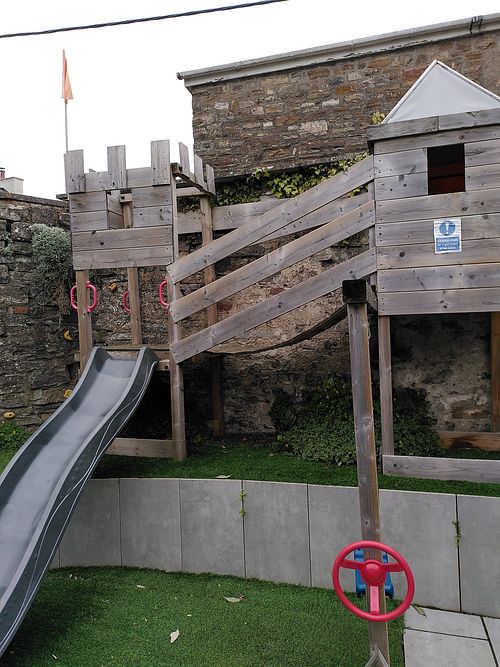 Play area (October 2025) at The Old Bakery in Virginia