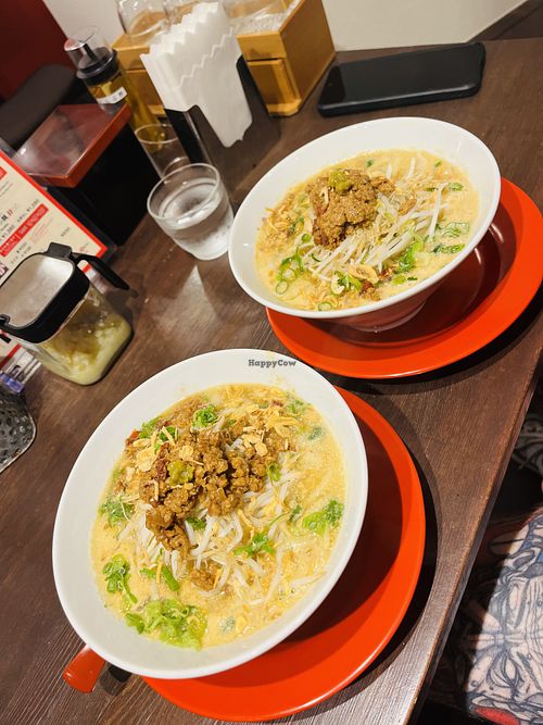 Vegane Ramen not spicy  at ANDRYU★ - らーめん薬膳担々麺　アンドリュー★ in Osaka