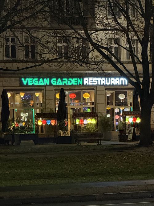 front  at Vegan Garden Friedrichshain in Berlin