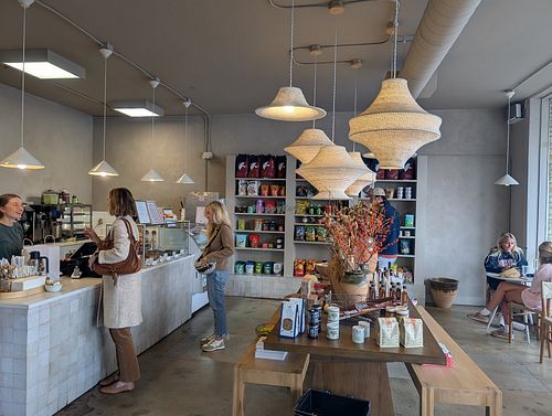Inside the shop at Little Rad Market in Nashville