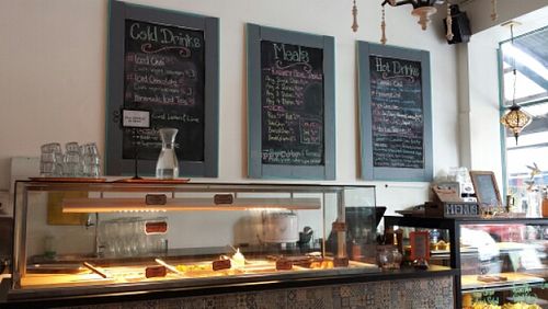 Now you can chose the number of options, including salads and curry. 'Changed the process' I was told. which I feel is a good thing.  Food quality also seems improved.  at Radhey Chai Bar in Fitzroy