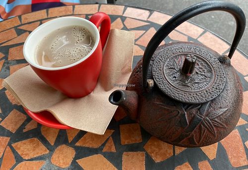 Vanilla chai with soy   at Radhey Chai Bar in Fitzroy