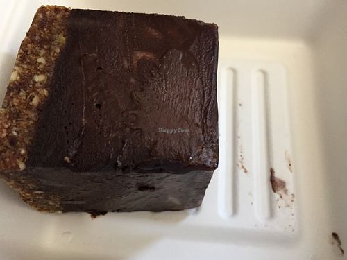 Vegan Chocolate Cheesecake: $7 at Radhey Chai Bar in Fitzroy