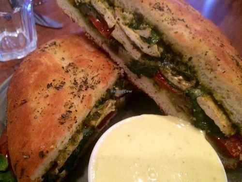 Foccacia at Radhey Chai Bar in Fitzroy