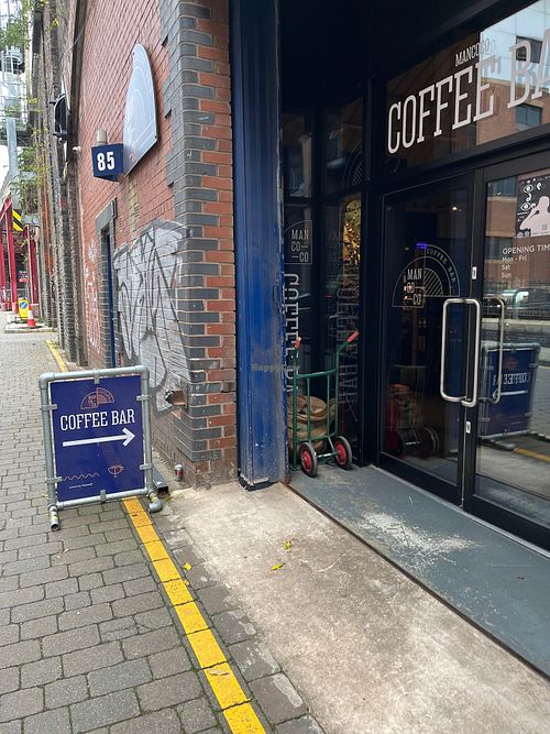  at Mancoco Coffee Bar, Roastery & Barista Training School in England