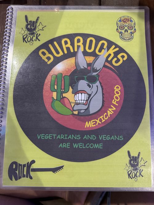 Menu  at Burrocks - Comida Mexicana - Granada, Nic in Granada