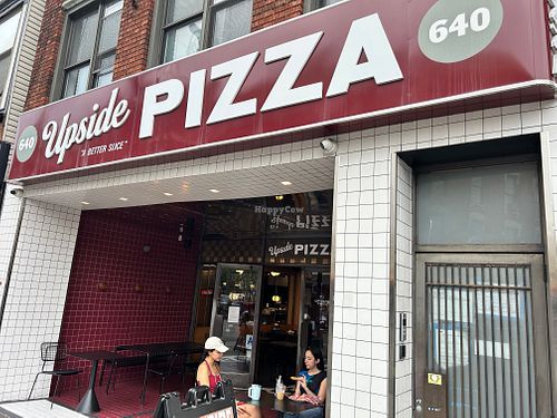 Front at Upside Pizza in New York