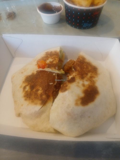 Crispy wrap at Burrito Bar Charlestown  in Charlestown