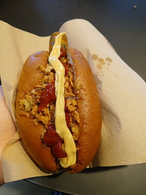 Veggie hot dog at IKEA in City Of West Torrens