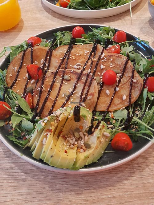 Salty pancakes at The Spot Waffles & Pancakes in Vlaanderen