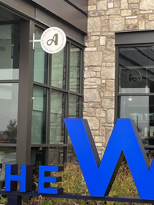 Alchemy inside the well  at Alchemy in Hilliard