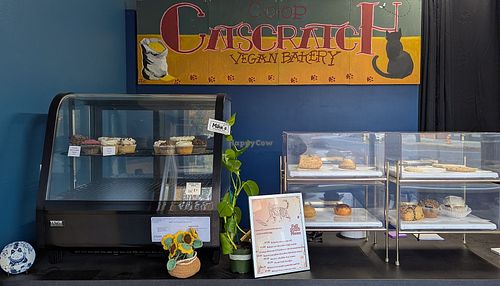 baked goods at Catscratch Co-op in Portland