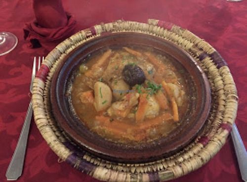 Main course at Chez Katy in Paris