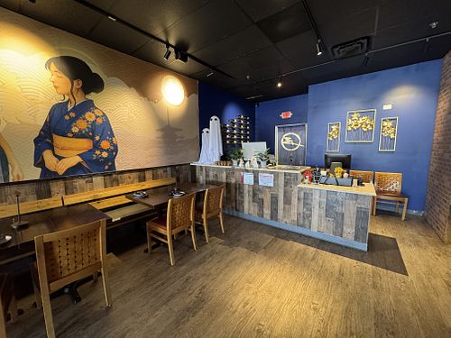 It’s very pretty insidee  at Sushi Plus Thai by Sensei in Palatine