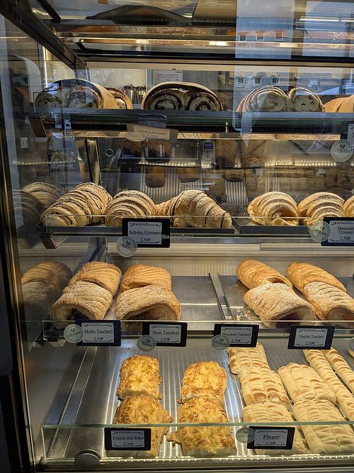 Sweet baked goods at Late Bäckerei Konditorei in Wien