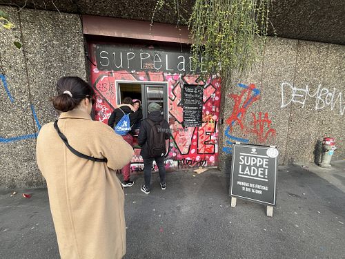 Outside view  at SUPPELADE! in Zürich