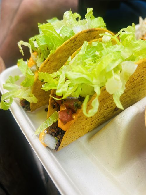 Crunchy tacos  at Supernatural Kitchen in Miami Beach