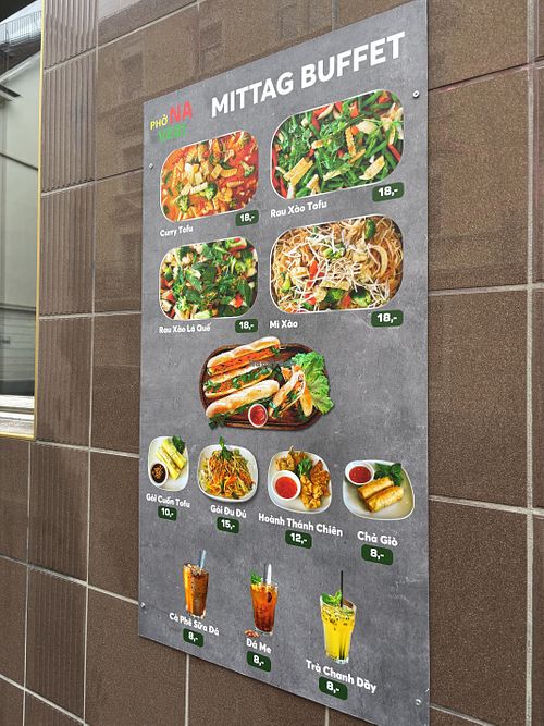 Lunch Menu  at Phở Na Vegi in Zurich