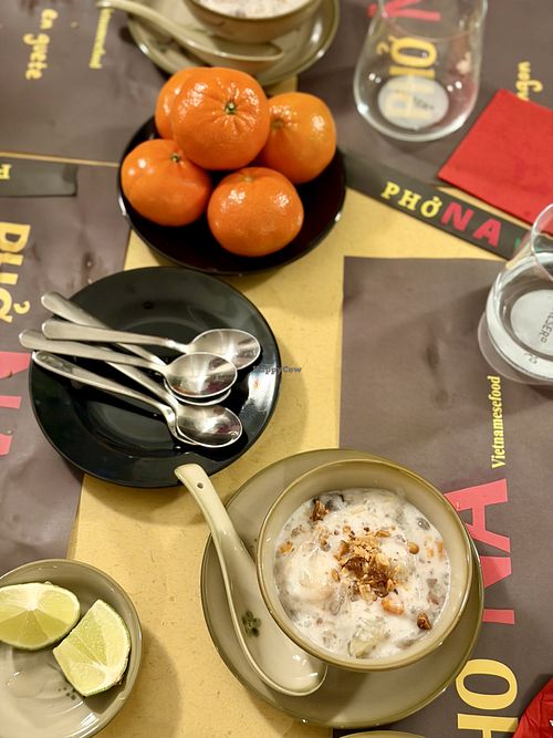Vegan coconut milk dessert   at Phở Na Vegi in Zurich