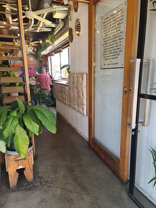 Entrance at Combi in Elwood