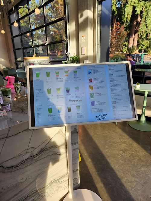 Menu at Matcha Magic Redmond in Redmond