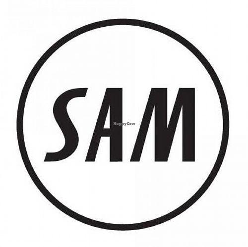 Logo at SAM - Powisle in Warsaw