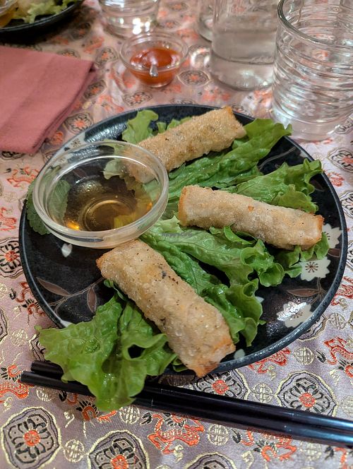 Nem vegani at Vietnamonamour Ristorante con camere in Lombardia