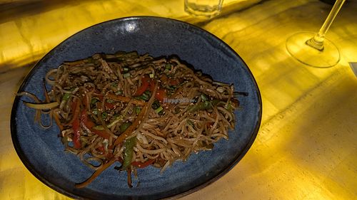 Asian veggie noodles at The Hunger Kayseri in Melikgazi