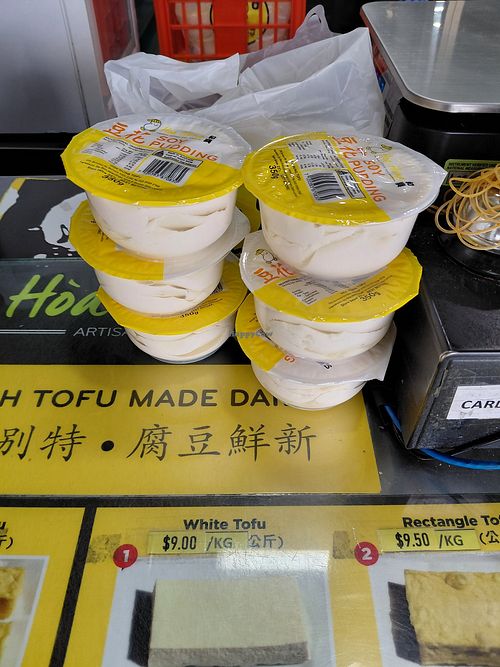 Hand made tofu at Hòa Hung Tofu in Sydney